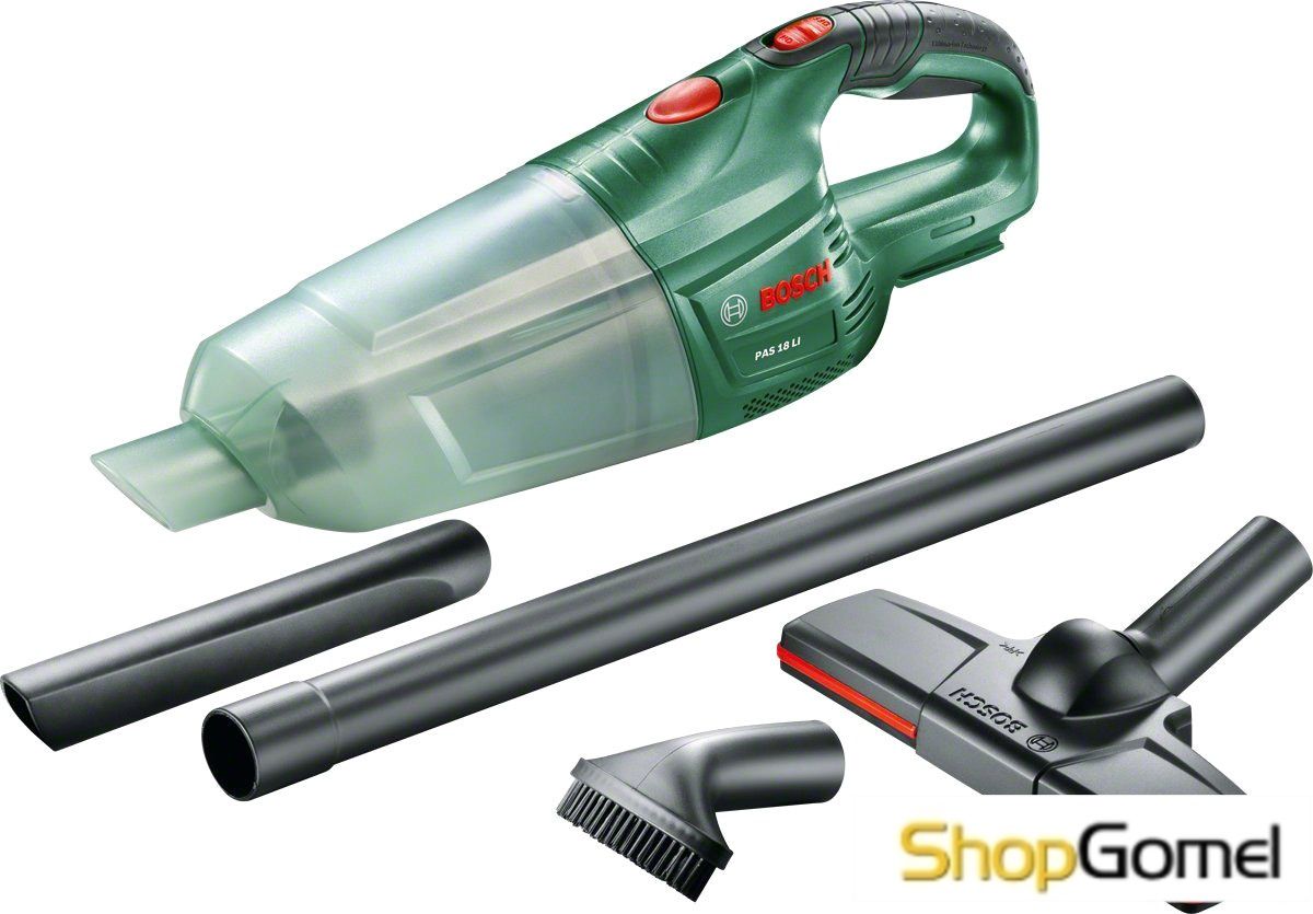 Пылесос Bosch PAS 18 LI (без аккумулятора) [06033B9001]